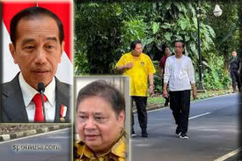 Mundurnya Airlangga Hartarto Dari jabatan Ketua Umum Partai Golkar, Jokowi akan Tempati Jabatan Ketum Partai Golkar